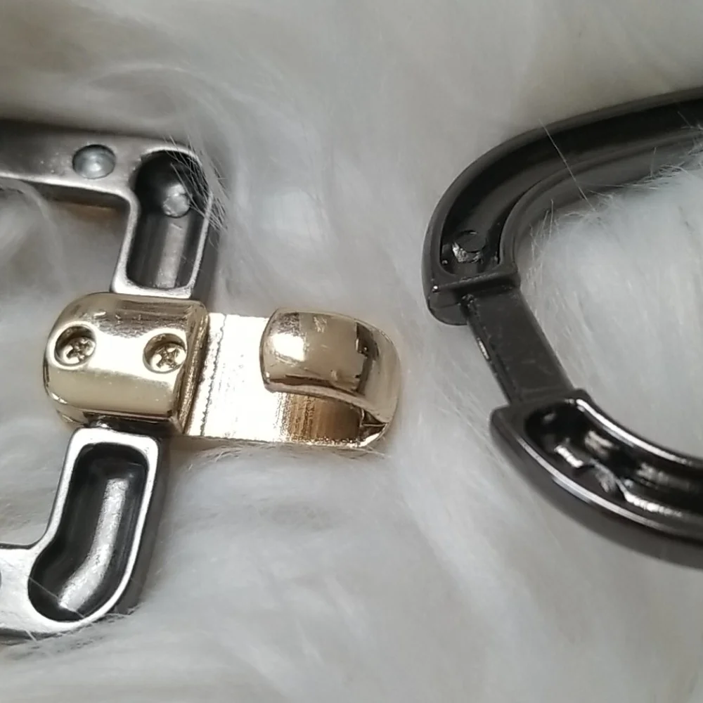 Chico's Animal Print & metallic adjustable Belt